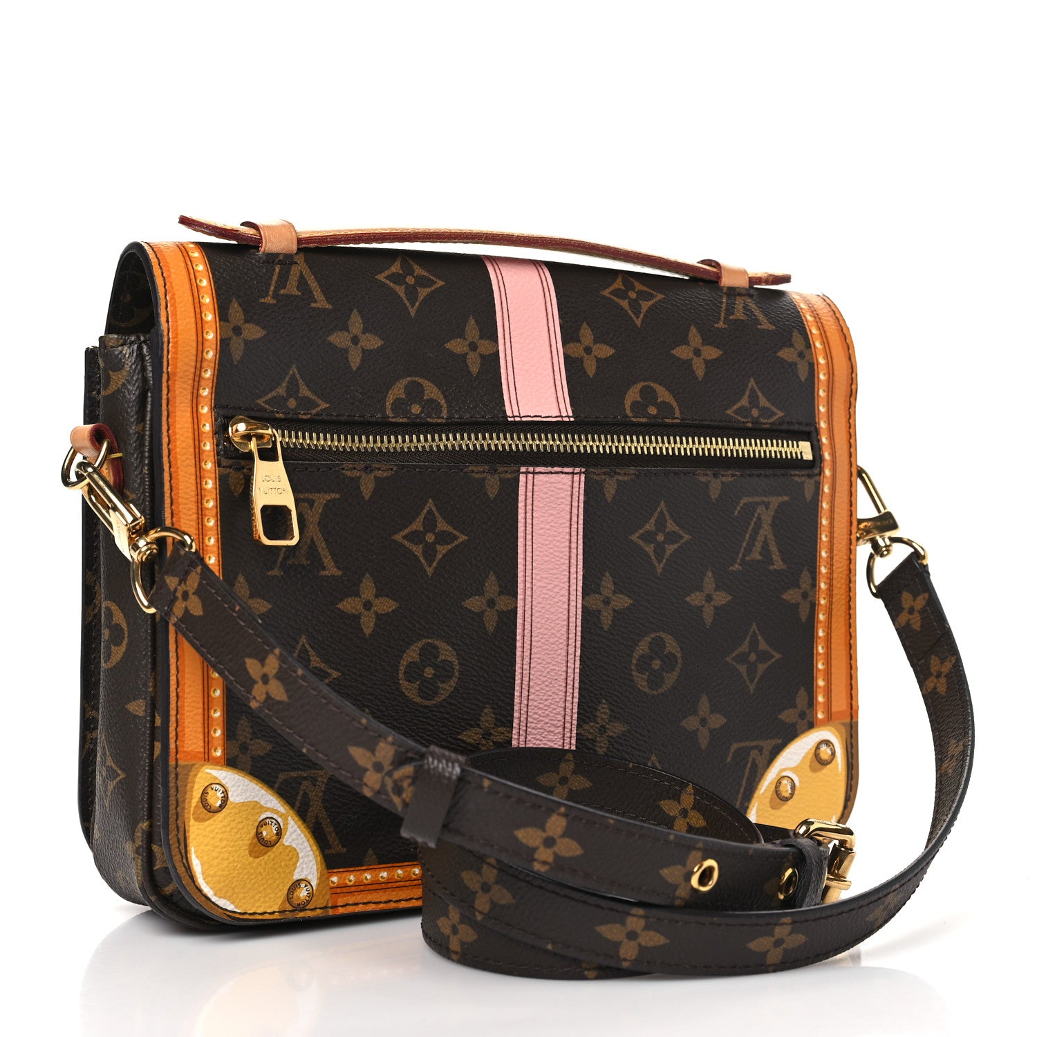 Louis Vuitton Monogram Summer Trunks Pochette Metis 3 of 11
