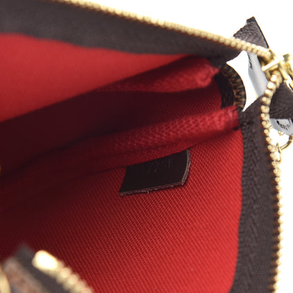 Louis Vuitton Damier Ebene Mini Pochette Accessories 6 of 8