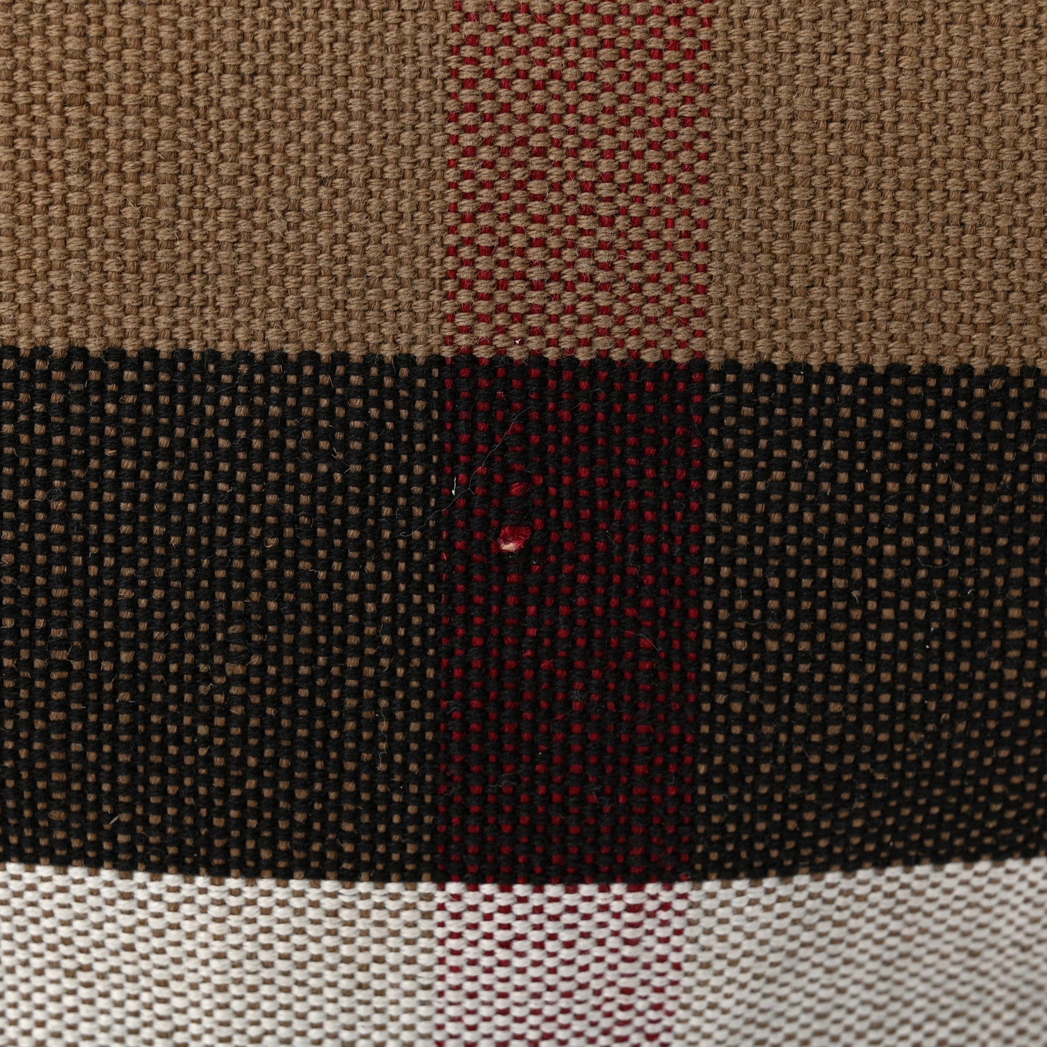 Burberry Mega Check Grainy Calfskin Small Gowan Messenger Bag Saddle Brown 13 of 17