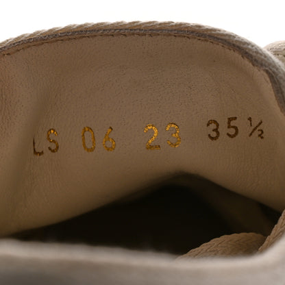 Christian Dior Canvas Oblique Walk'N'Dior Low Top Sneakers 35.5 Stone Grey 8 of 13