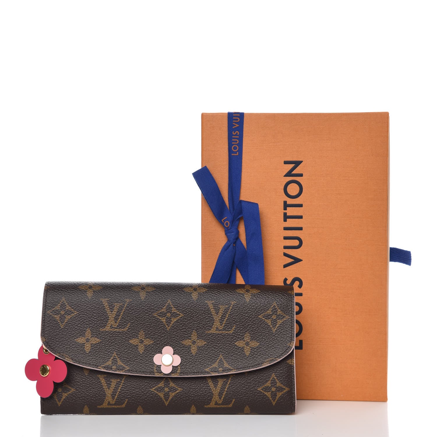 Louis Vuitton Monogram Bloom Flower Emilie Wallet 9 of 9