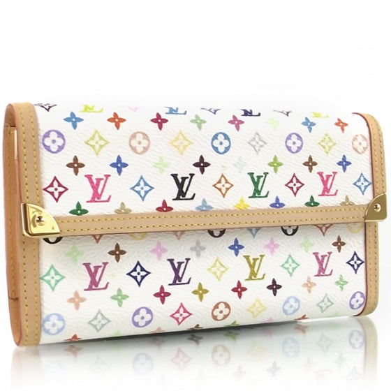Monogram Multicolor Porte Tresor International Wallet White