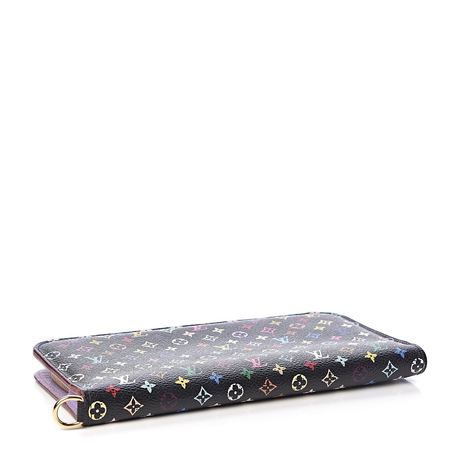 Louis Vuitton Monogram Multicolor Insolite Wallet Black Violet 4 of 7