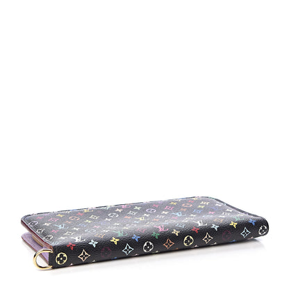 Louis Vuitton Monogram Multicolor Insolite Wallet Black Violet 4 of 7