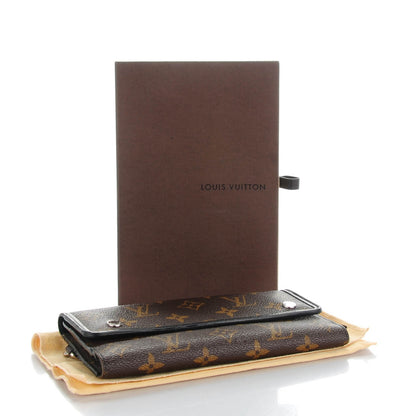 Louis Vuitton Monogram Macassar Long Wallet 4 of 8