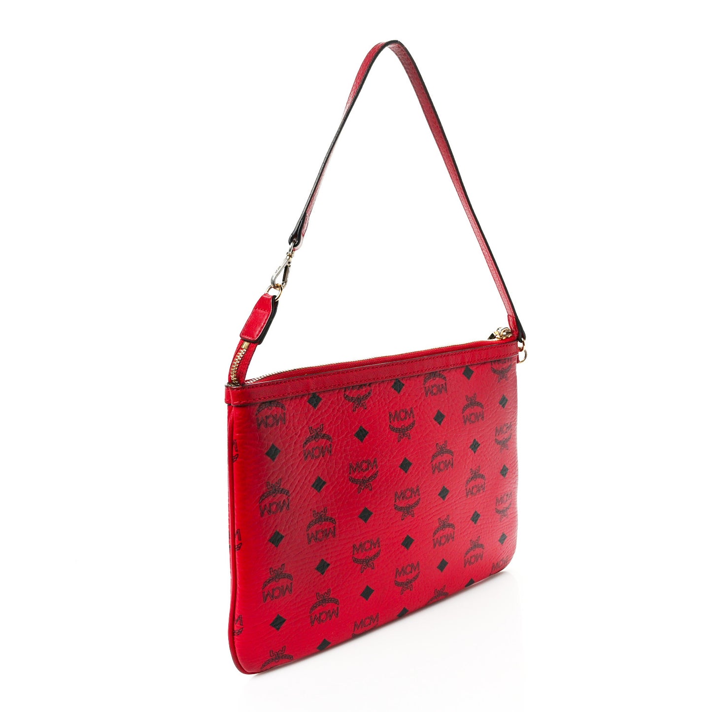 Visetos Liz Shopper Tote Pouch Ruby Red