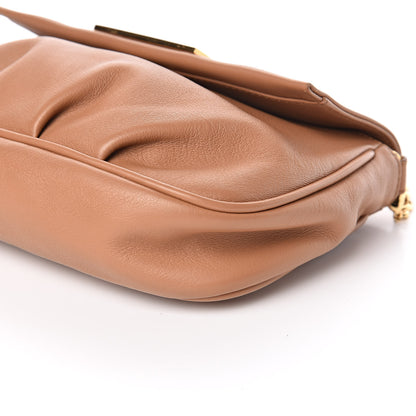 Fendi Vitello Flamingo Enamel Fendista Pouchette Crossbody Orzo 9 of 12