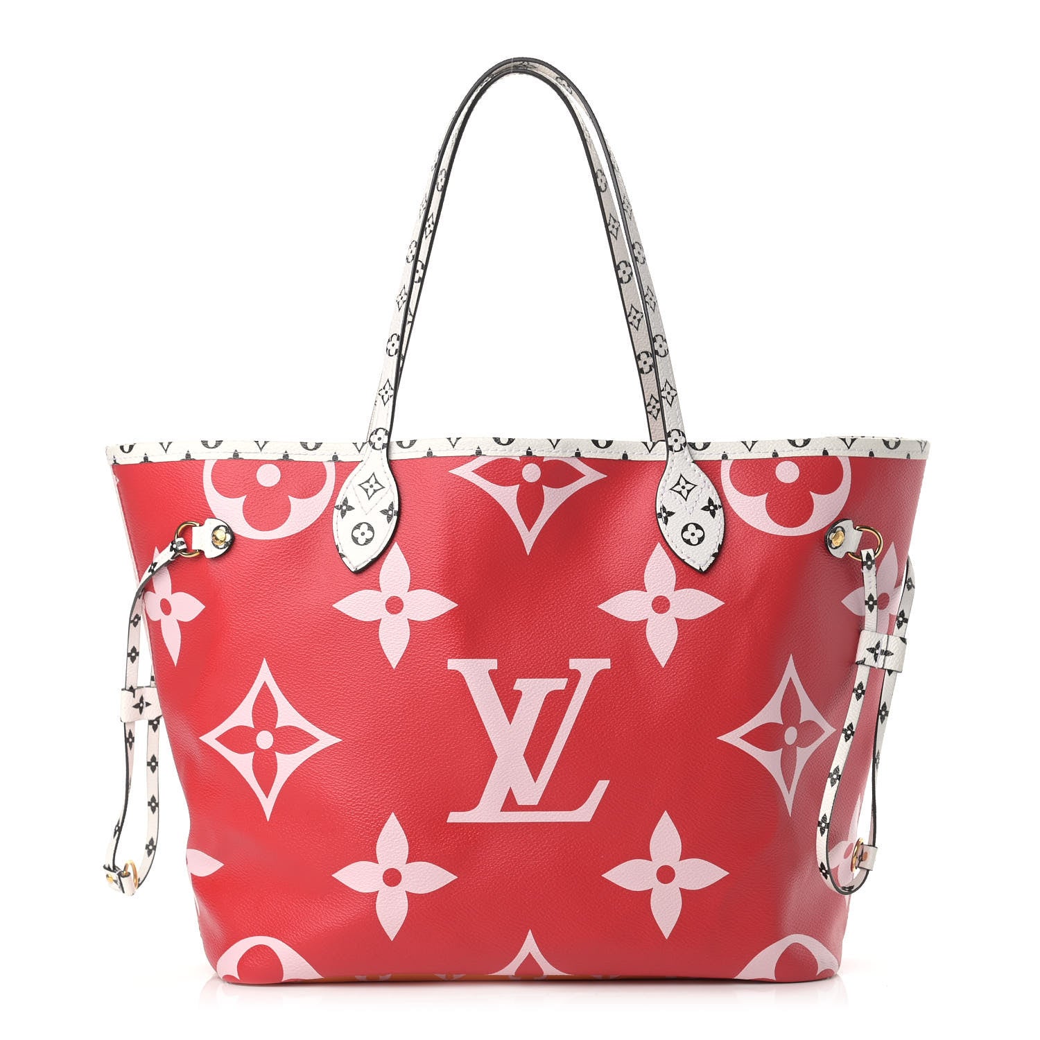 Louis Vuitton Monogram Giant Neverfull MM Rouge 1 of 13