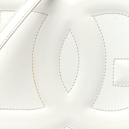 Dolce & Gabbana Calfskin Medium DG Logo Camera Crossbody Bag White 7 of 11