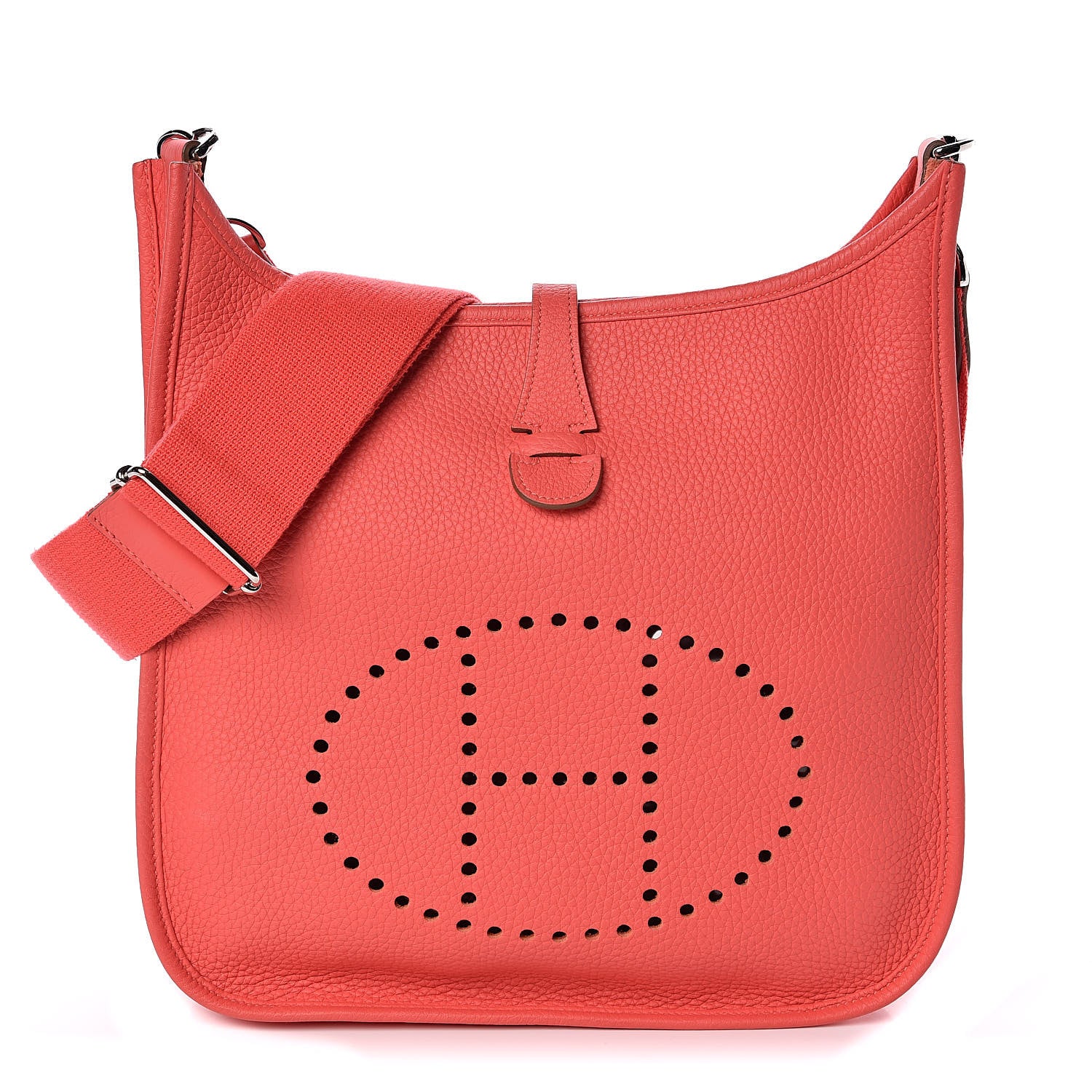 Hermes Taurillon Clemence Evelyne III PM Rose Jaipur 1 of 10