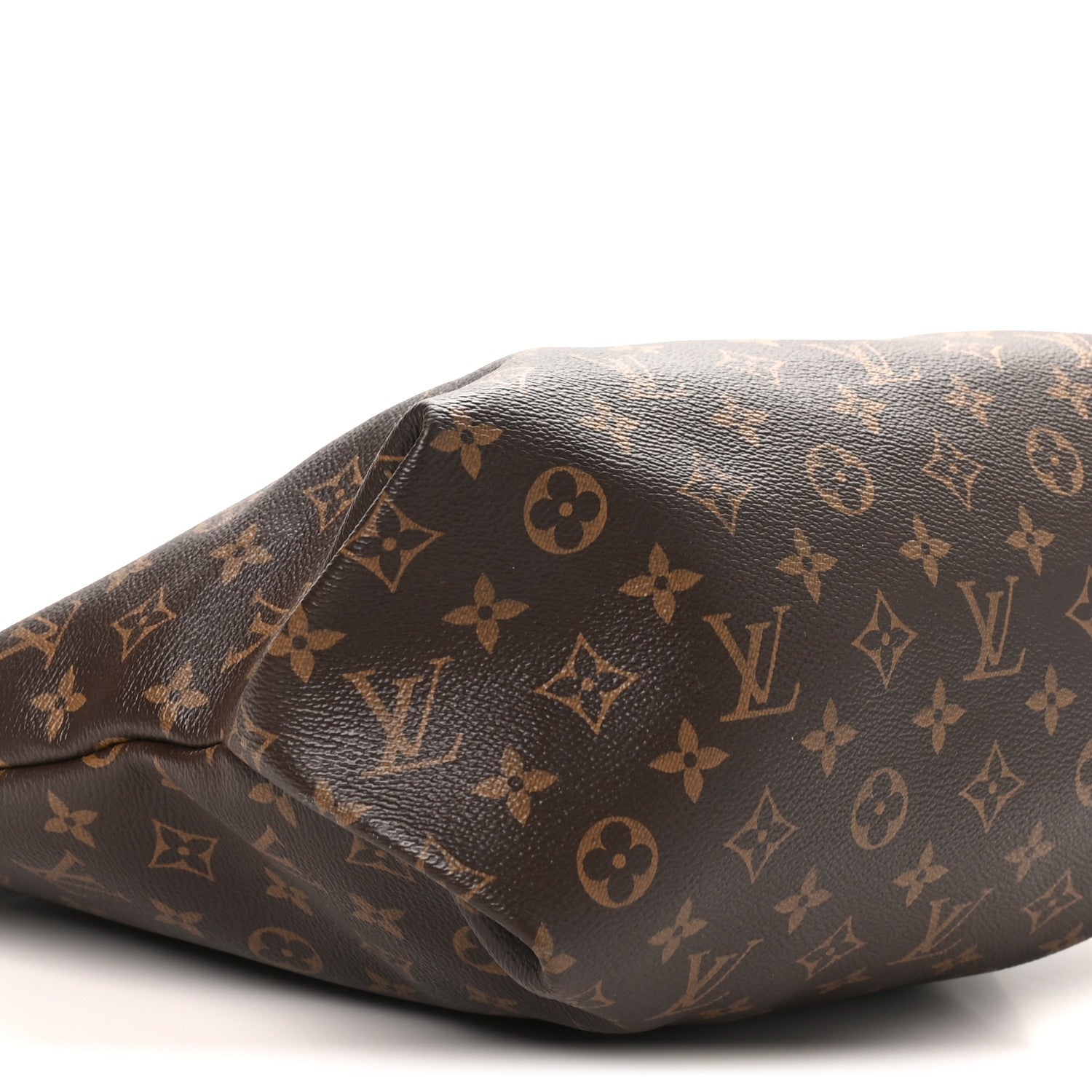 Louis Vuitton Monogram Flower Zipped Tote MM Black 8 of 9