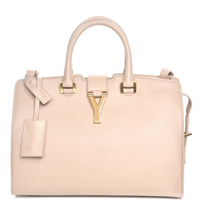 Saint Laurent Calfskin Small Classic Y Cabas Beige 1 of 9