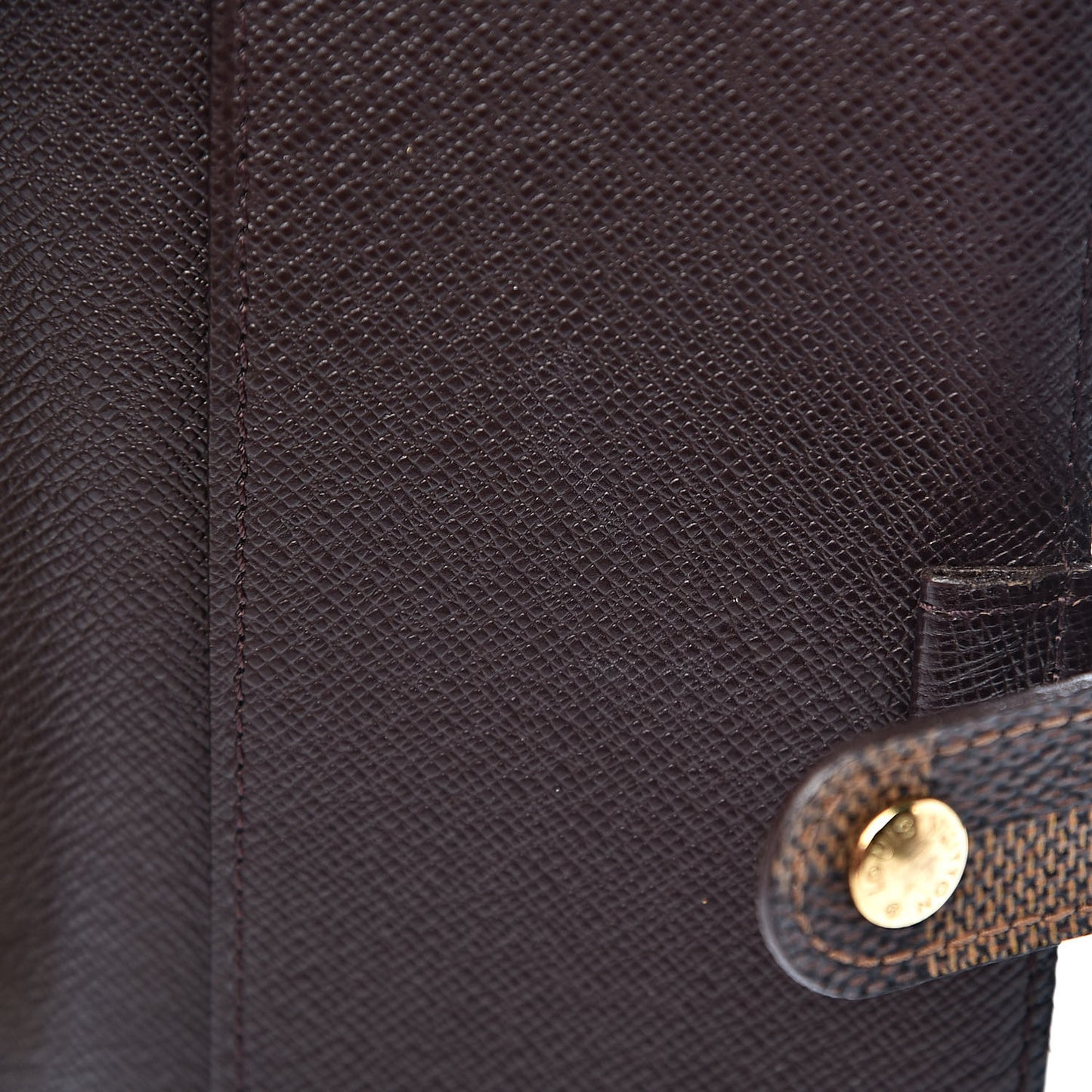 Damier Ebene Small Ring Agenda Cover