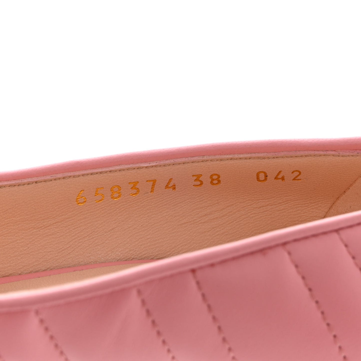 Nappa Charlotte Chevron Matelasse Double G 95mm Pumps 38 Wild Rose