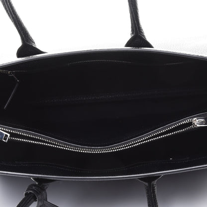 Saint Laurent Grained Calfskin Large Sac De Jour Carryall Black 4 of 4