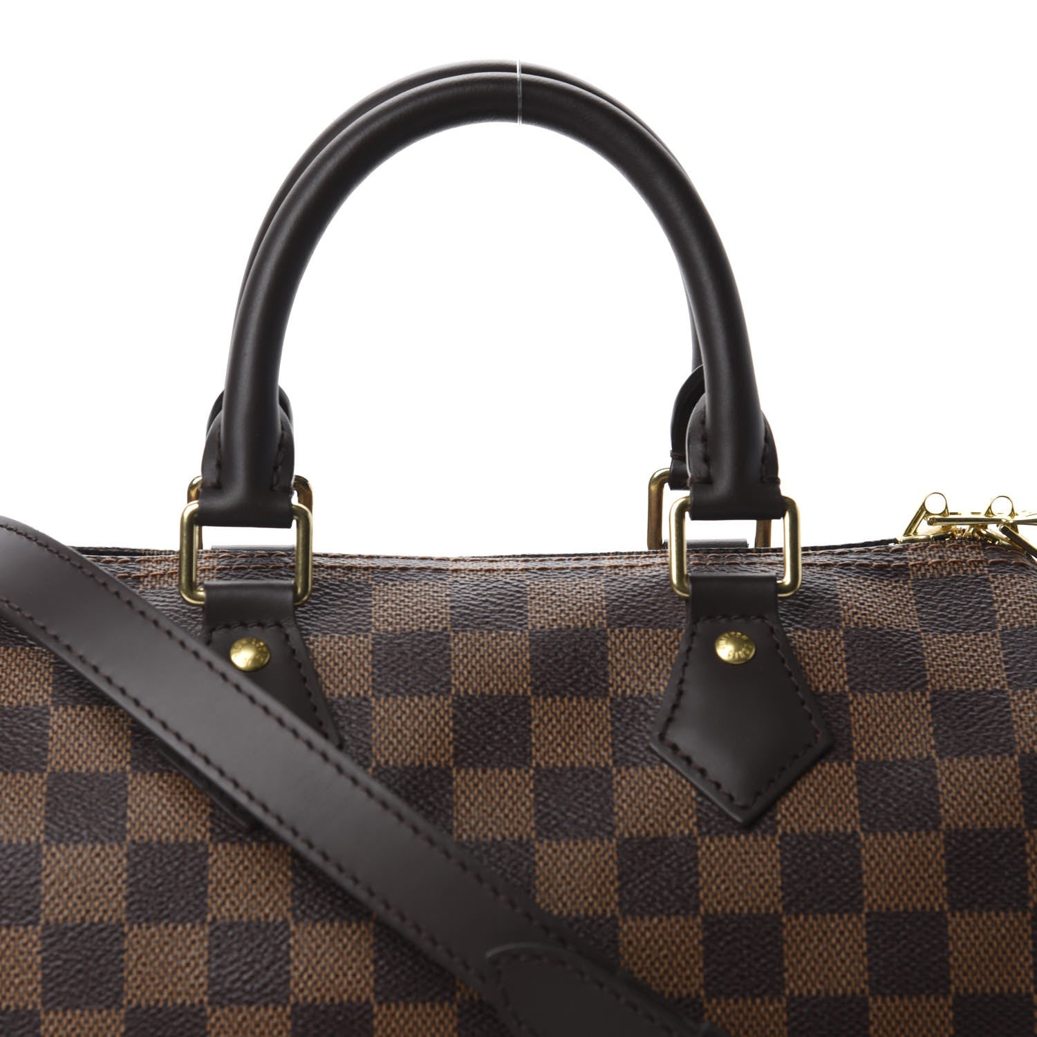 Louis Vuitton Damier Ebene Speedy Bandouliere 25 11 of 11