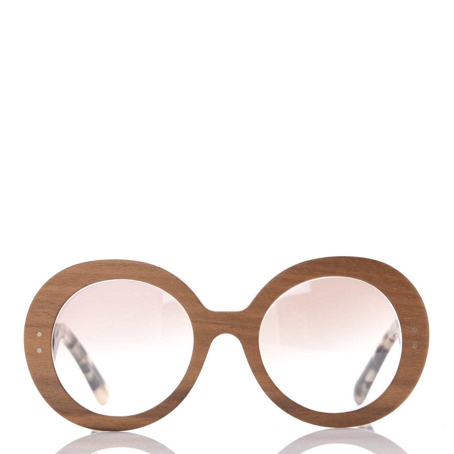 Wooden Baroque Sunglasses SPR 27R Nut Canaletto