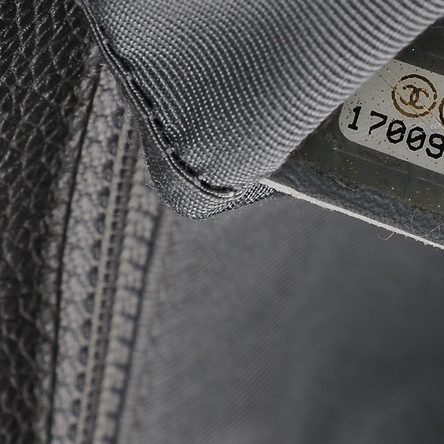 Chanel Calfskin Cerf Executive Shopper Tote Grey 9 of 12