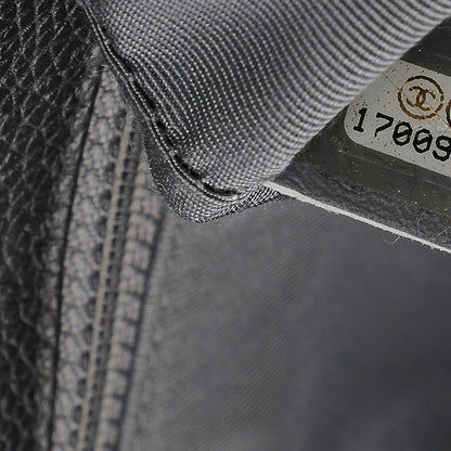 Chanel Calfskin Cerf Executive Shopper Tote Grey 9 of 12