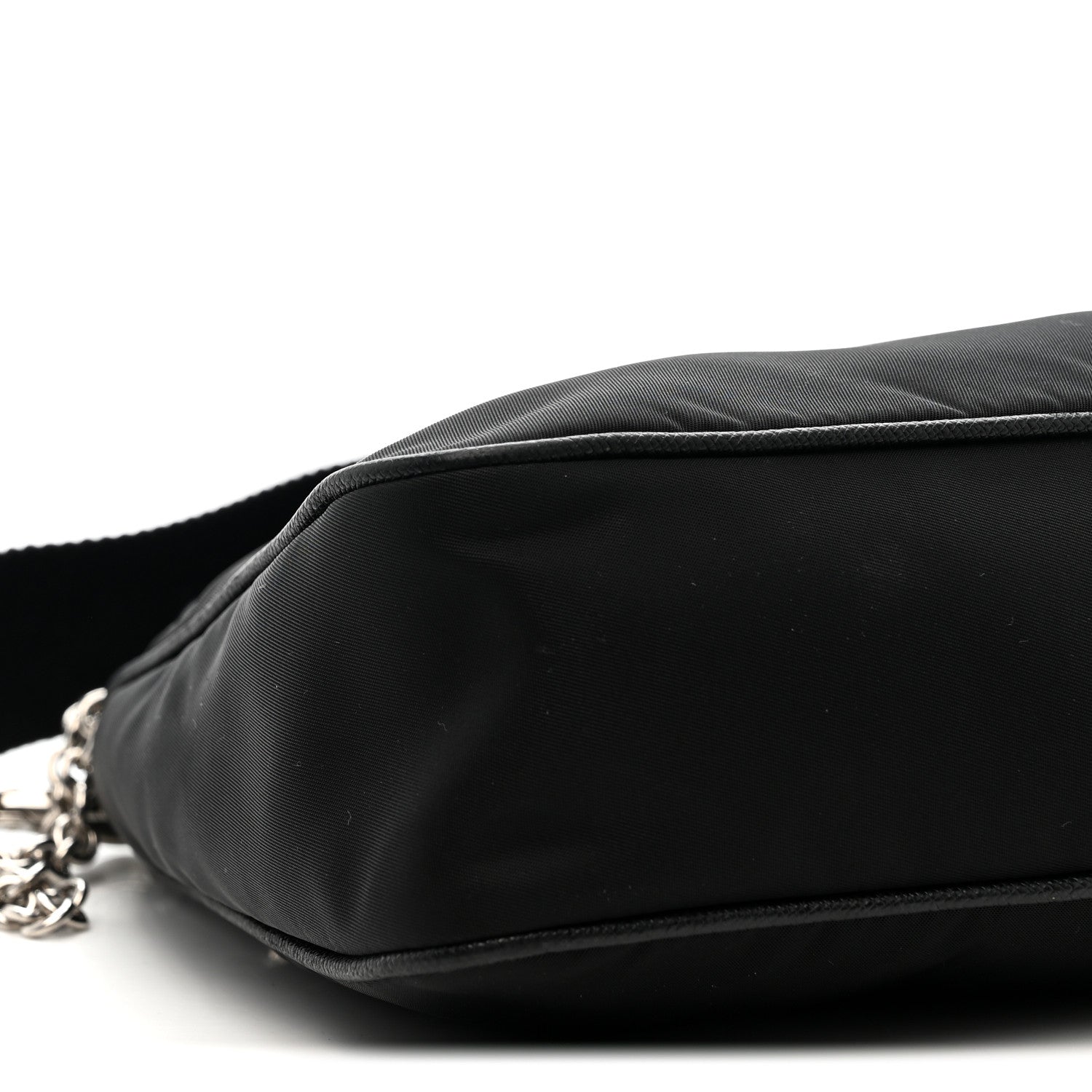 Prada Nylon Re-Edition 2005 Shoulder Bag Black 10 of 12