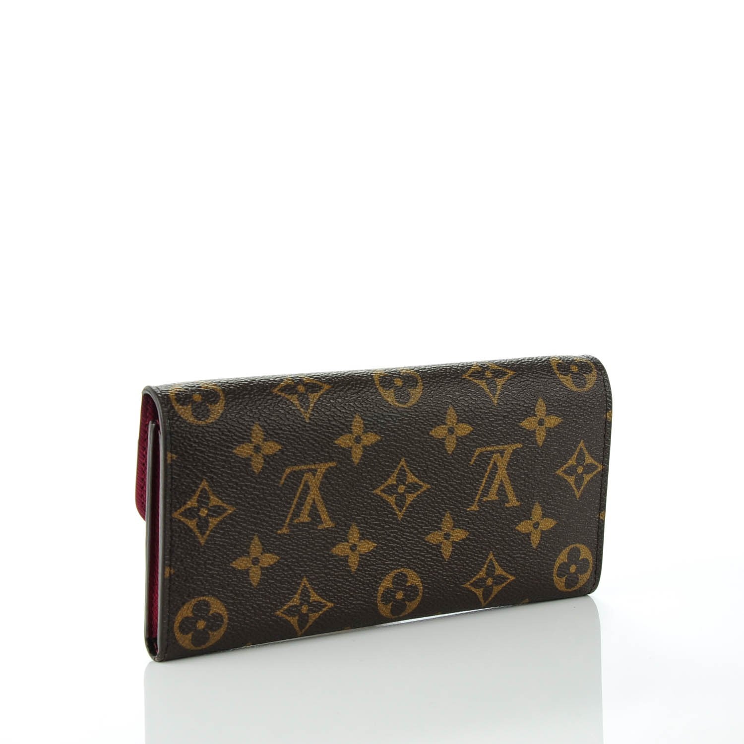 Louis Vuitton Monogram Emilie Wallet Fuchsia 3 of 7