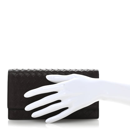 Bottega Veneta Nappa Intrecciato Continental Flap Wallet Opera 2 of 10