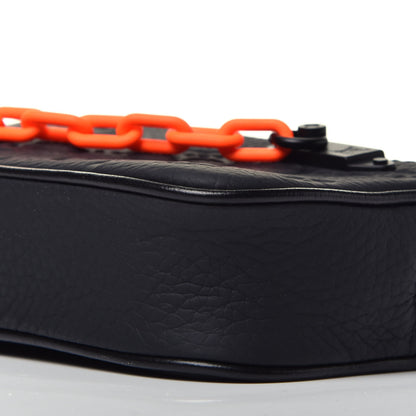 Louis Vuitton Taurillon Monogram Uniformes Solar Ray Soft Pochette Volga Belt Bag Black 8 of 8