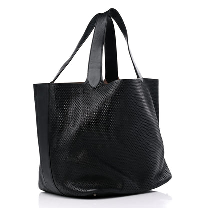 Alaia Calfskin Perforated Bag Black 3 of 16