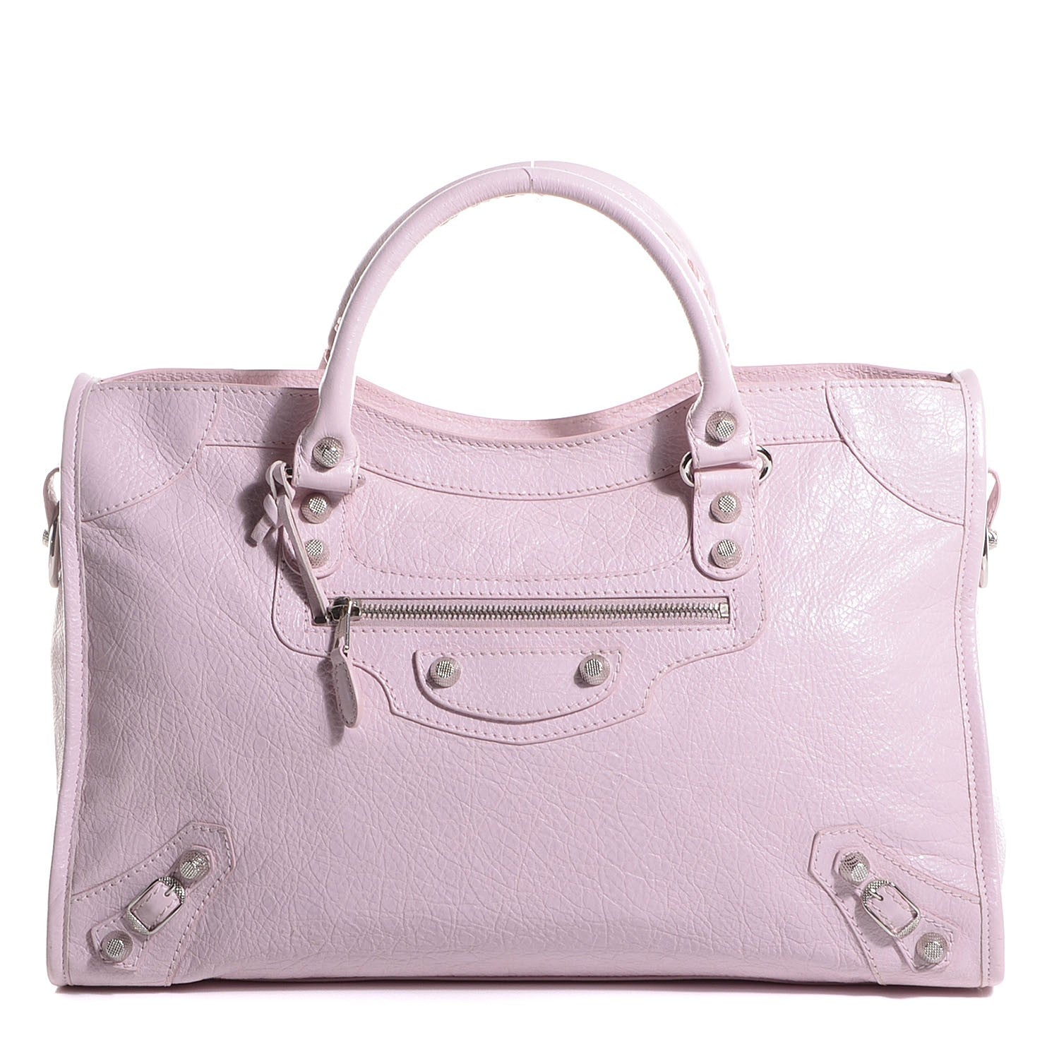 Balenciaga Agneau Giant 12 Silver Hardware City Rose Poudre Rose Petunia 1 of 14