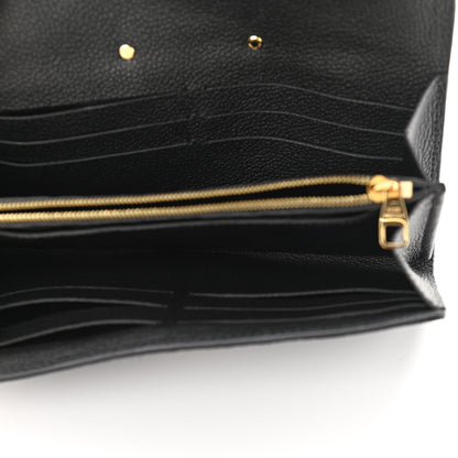 Louis Vuitton Empreinte Metis Wallet Black 5 of 6