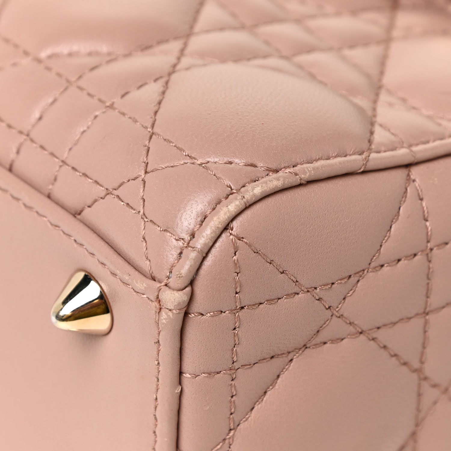 Christian Dior Lambskin Cannage Small My ABCDior Fard 11 of 18