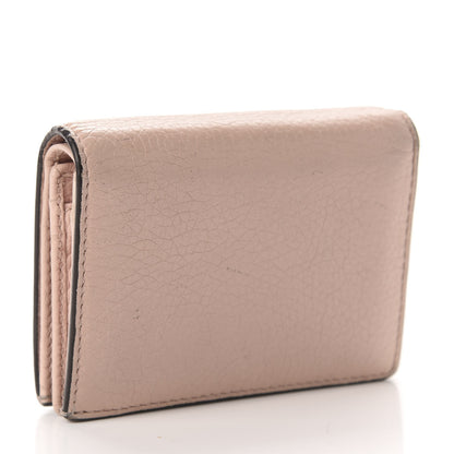 Gucci Cellarius Calfskin Blind for Love Animalier Card Case Perfect Pink 3 of 9