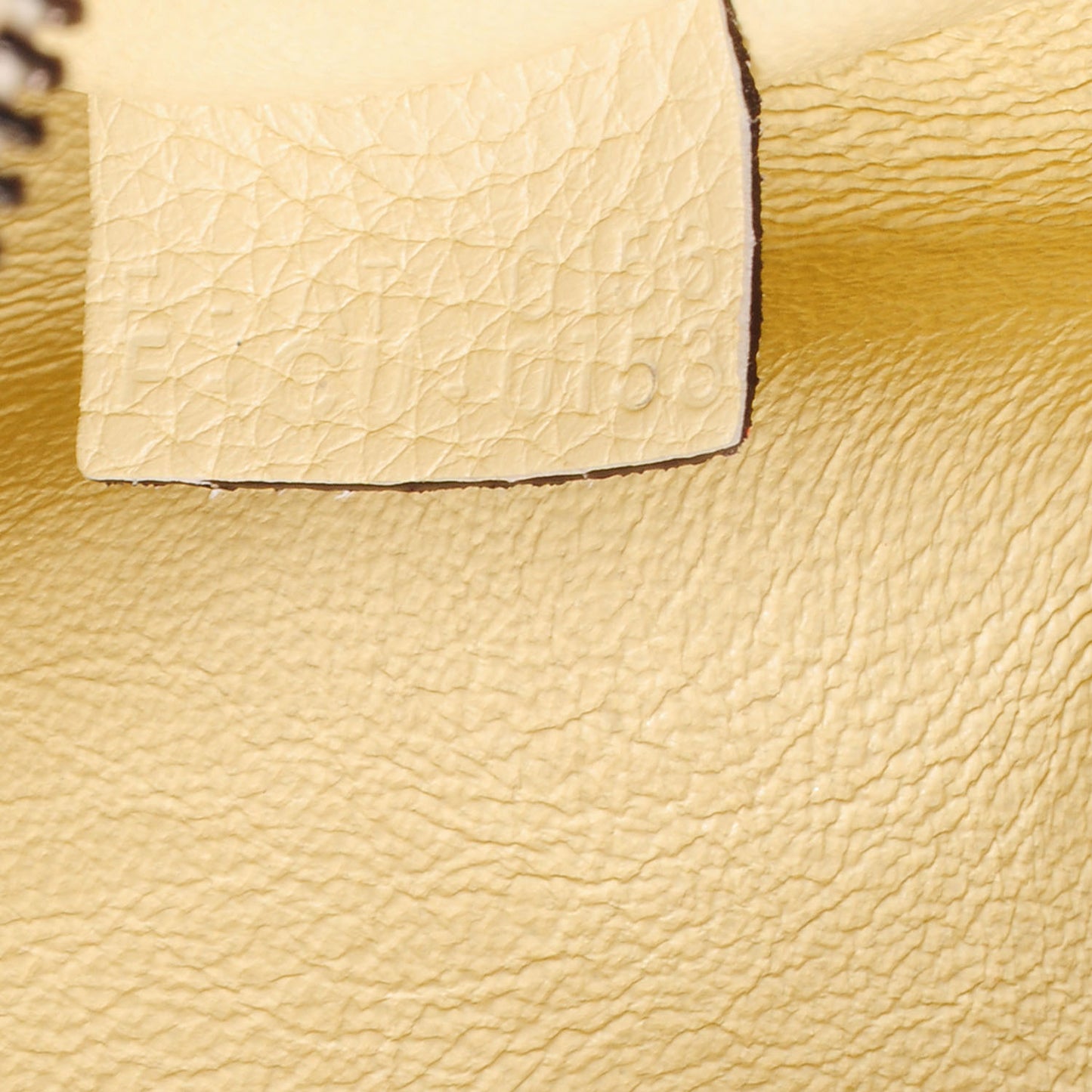 Drummed Leather Suede Medium Trapeze Butter