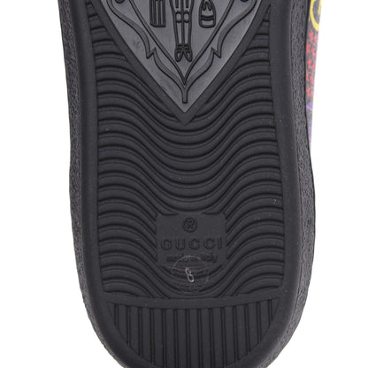Gucci GG Supreme Monogram Psychedelic Mens Ace Sneakers 8 Black Multicolor 8 of 9