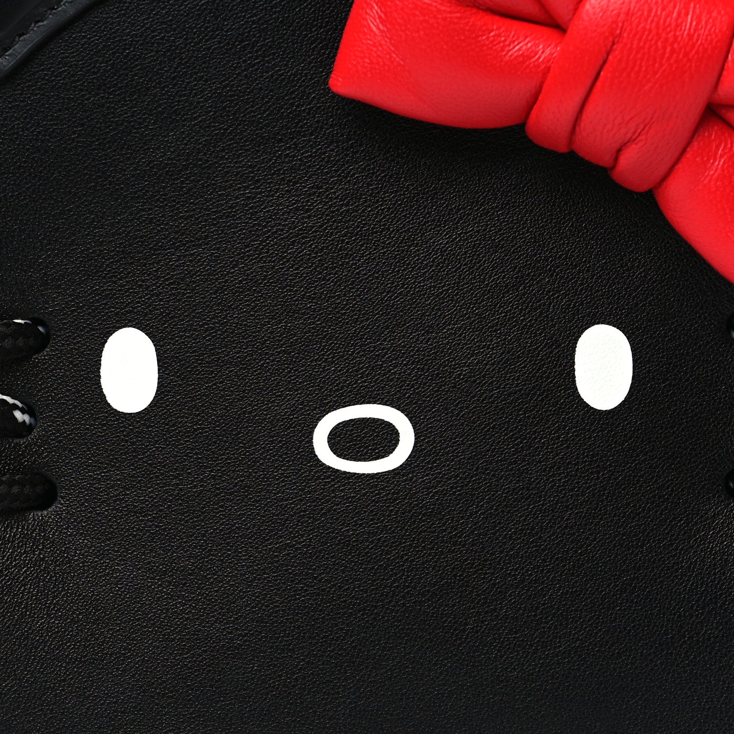 Balenciaga Calfskin Hello Kitty Phone Holder Bag Black 7 of 9