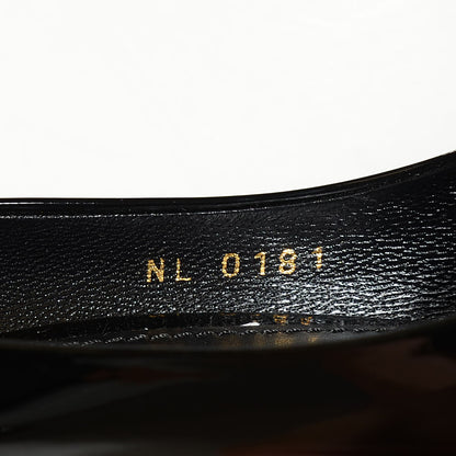 Louis Vuitton Patent Calfskin Oh Really Pumps 39 Black 7 of 8