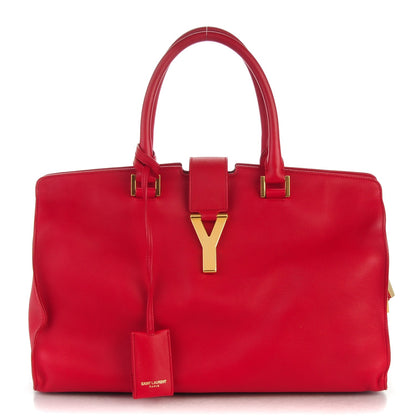 Saint Laurent Calfskin Medium Classic Y Cabas Red 1 of 7