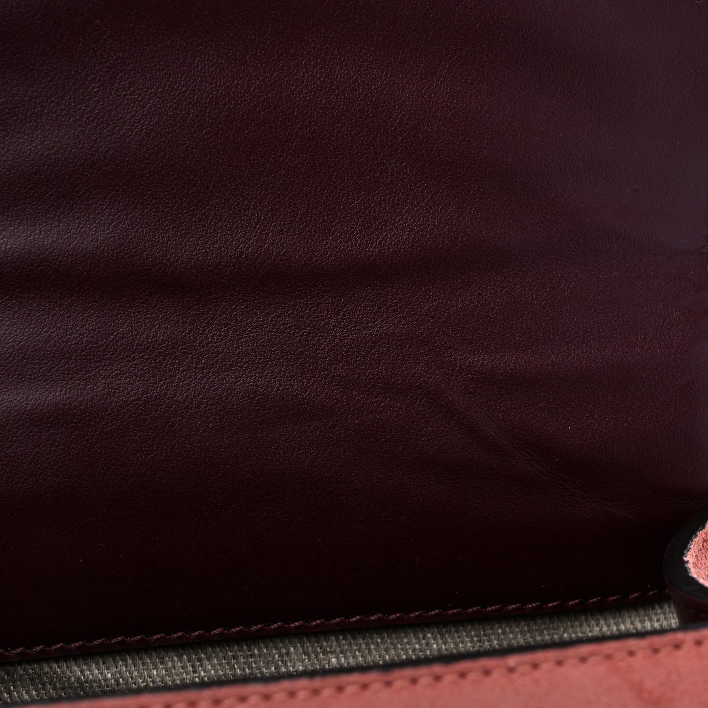 Suede Calfskin Mini Marcie Round Crossbody Bag Canyon Rose
