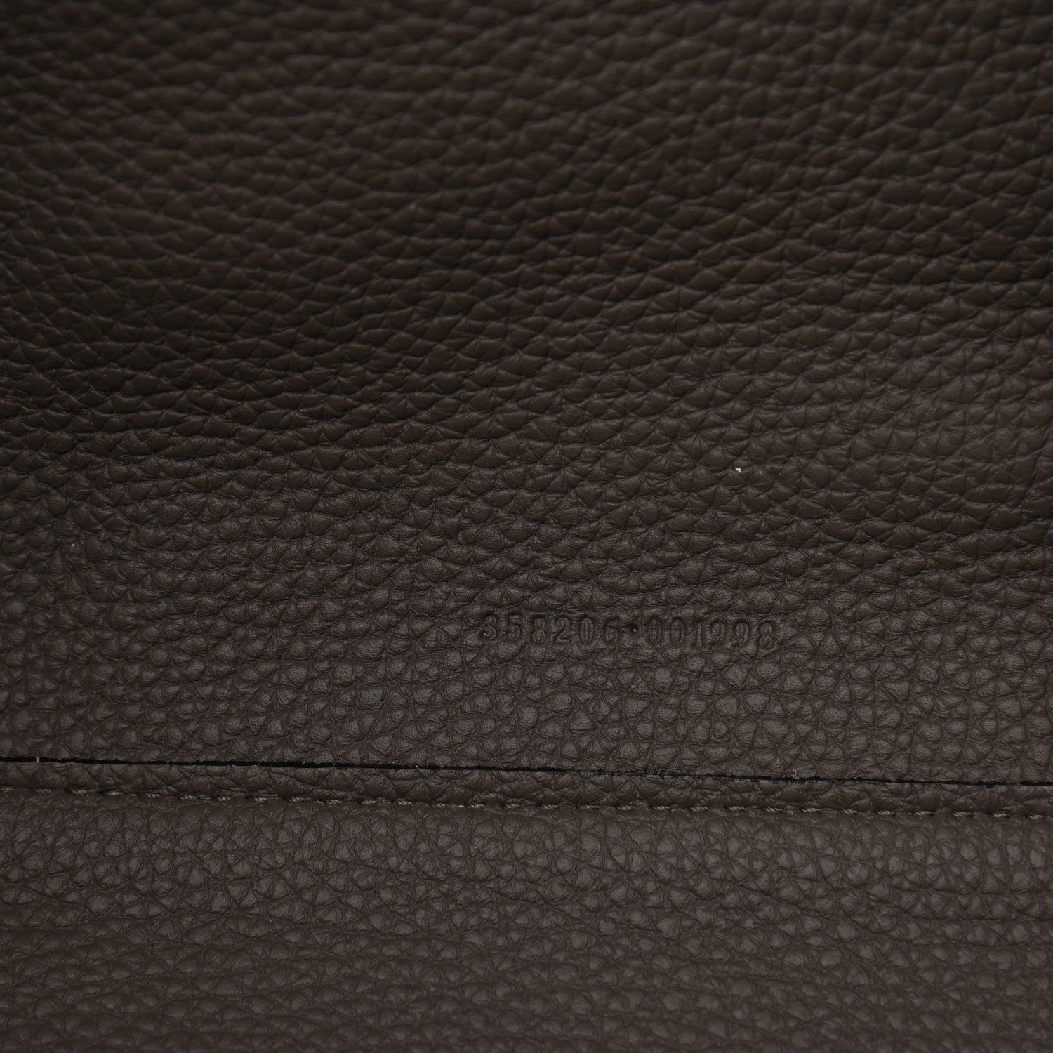 Gucci Pebbled Calfskin Carry On Duffle Grey 7 of 12