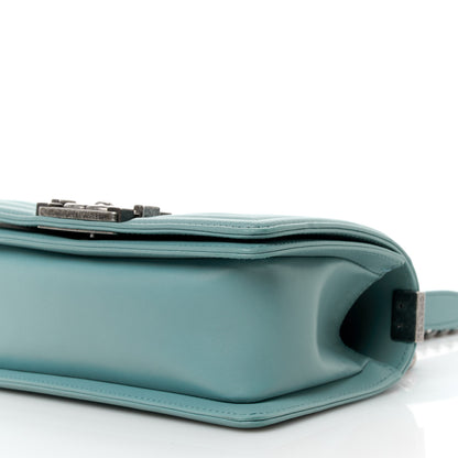Chanel Galuchat Stingray Small Boy Flap Blue 10 of 10