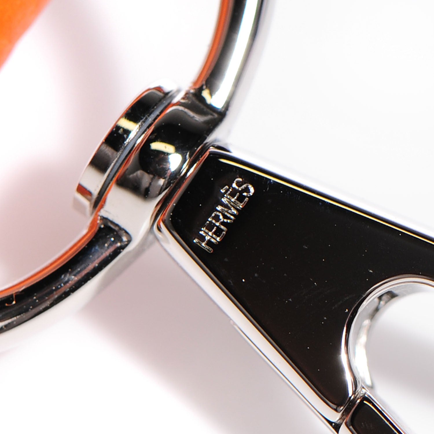 Hermes Taurillon Clemence Evelyne III PM Orange 14 of 15