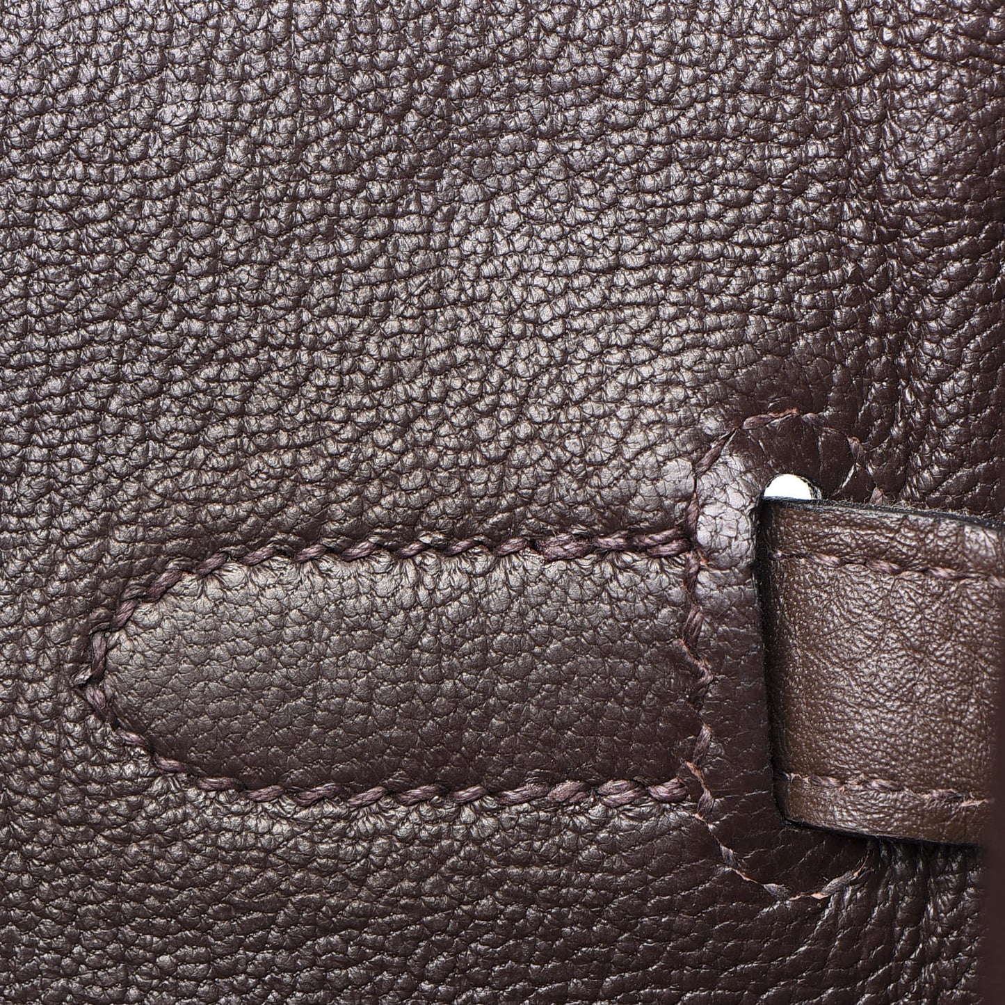 Togo Birkin 40 Chocolate