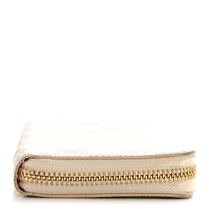 Louis Vuitton Damier Azur Clemence Wallet Rose Ballerine 9 of 9