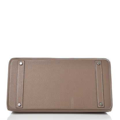 Hermes Togo Birkin 40 Etoupe 8 of 47