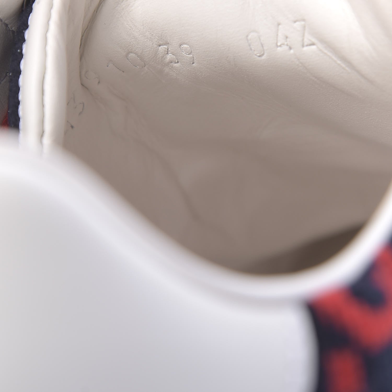 Gucci Terry Cloth GG Monogram Web Womens Ace Sneakers 39 Blue Red 7 of 10