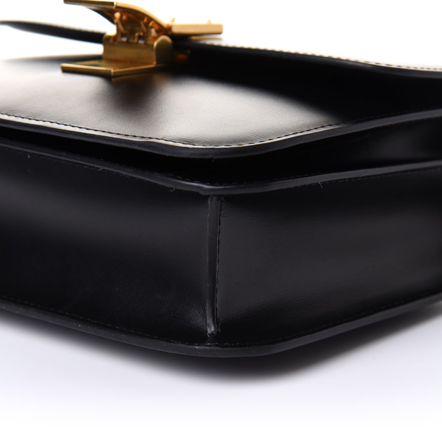 Celine Box Calfskin Small Classic Box Flap Bag Black 9 of 9
