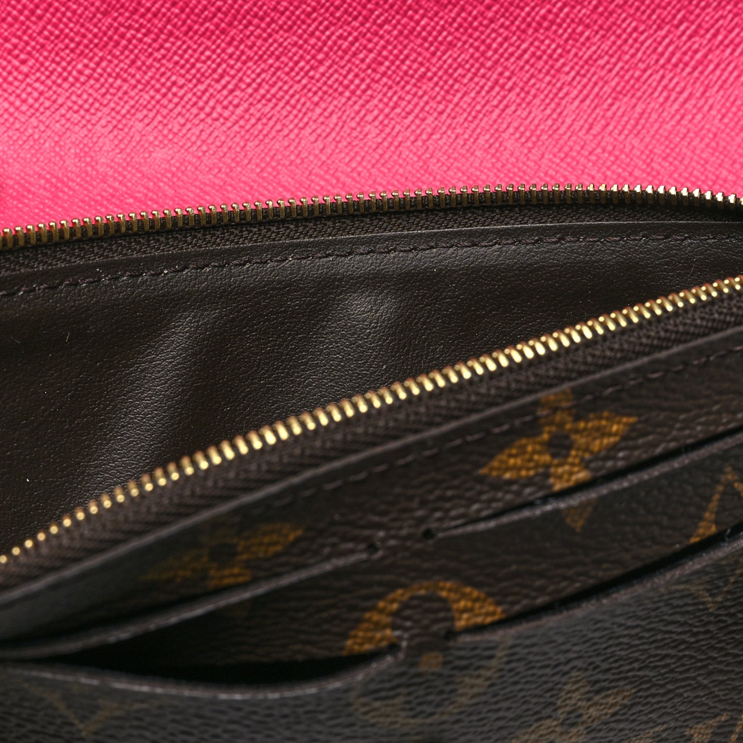Monogram Bloom Flower Emilie Wallet
