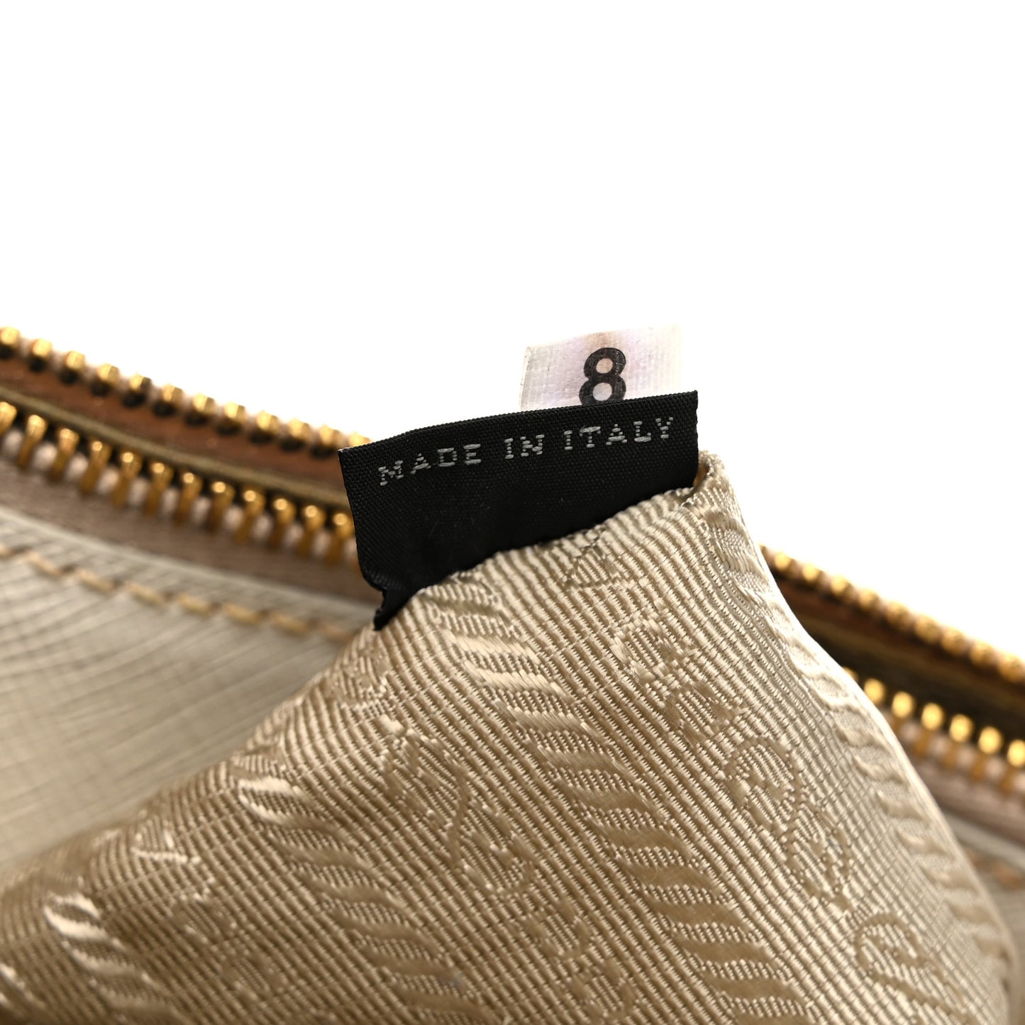 Saffiano Lux Extra Large Galleria Double Zip Tote Talco