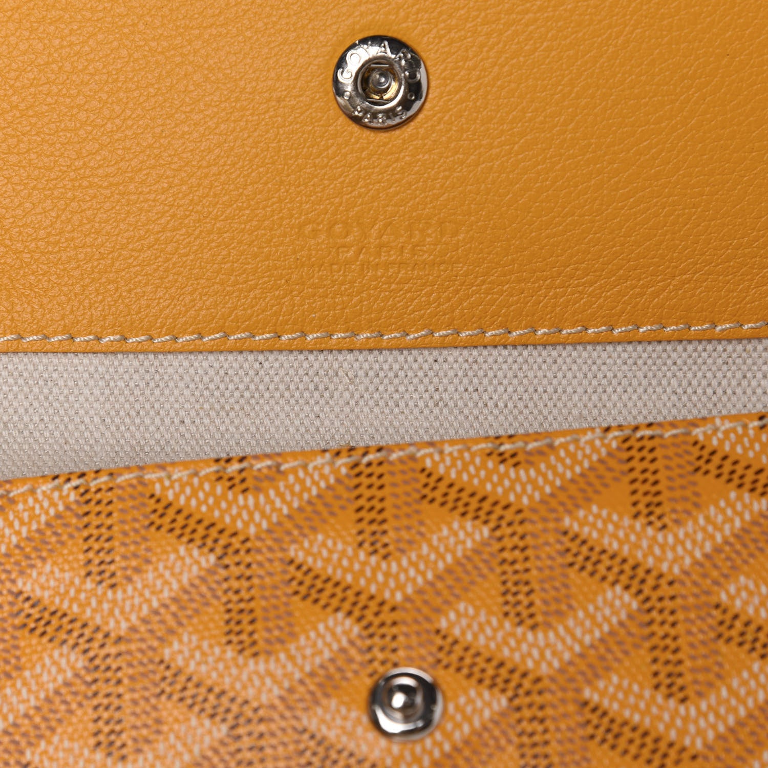 Goyard Goyardine Saint Louis PM Yellow 10 of 11
