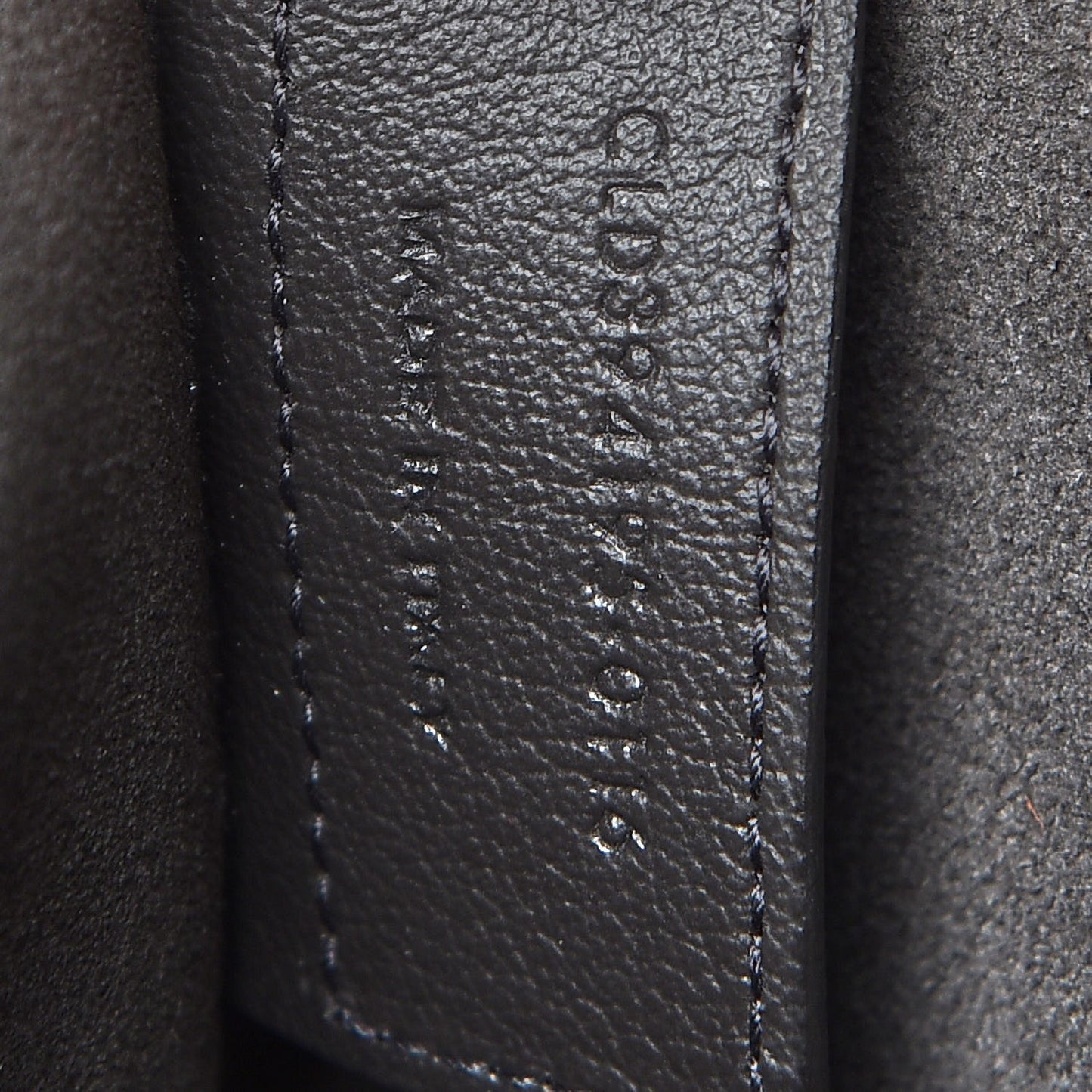 Calfskin Large Shopping Tote Coal